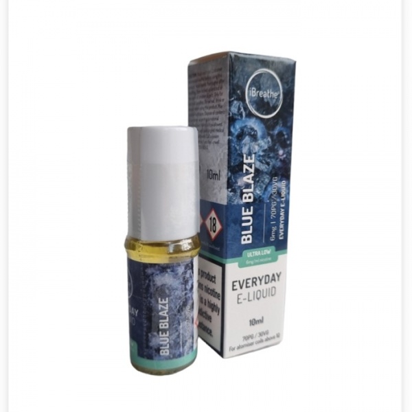 BLUE BLAZE iBreathe Premium E-Liquid 10ml